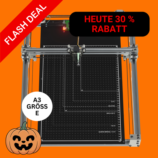 iDraw H SE A3 Stiftplotter – Präziser Zeichenroboter & Handschrift Roboter für generative Kunst, Plotten und automatisches Schreiben