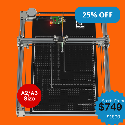 iDraw H SE A3/A2 CoreXY Zeichenroboter für Künstler – kombiniert die robuste iDraw H-Hardware mit der flexiblen Axidraw-Software