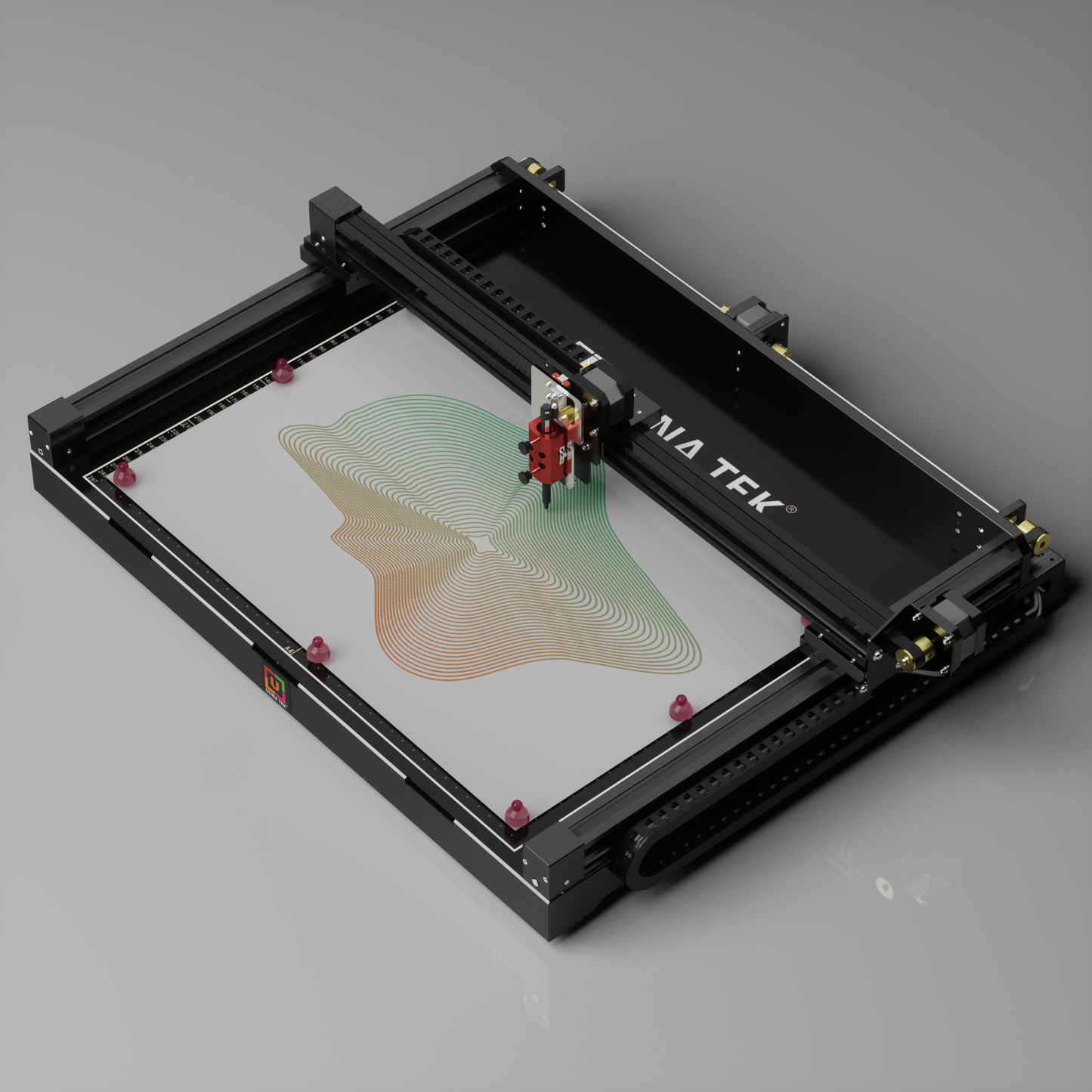 UUNA TEK 3.0 A3 Premium Stiftplotter – All-in-One Zeichen- und Schreibroboter mit WLAN & SD-Karte